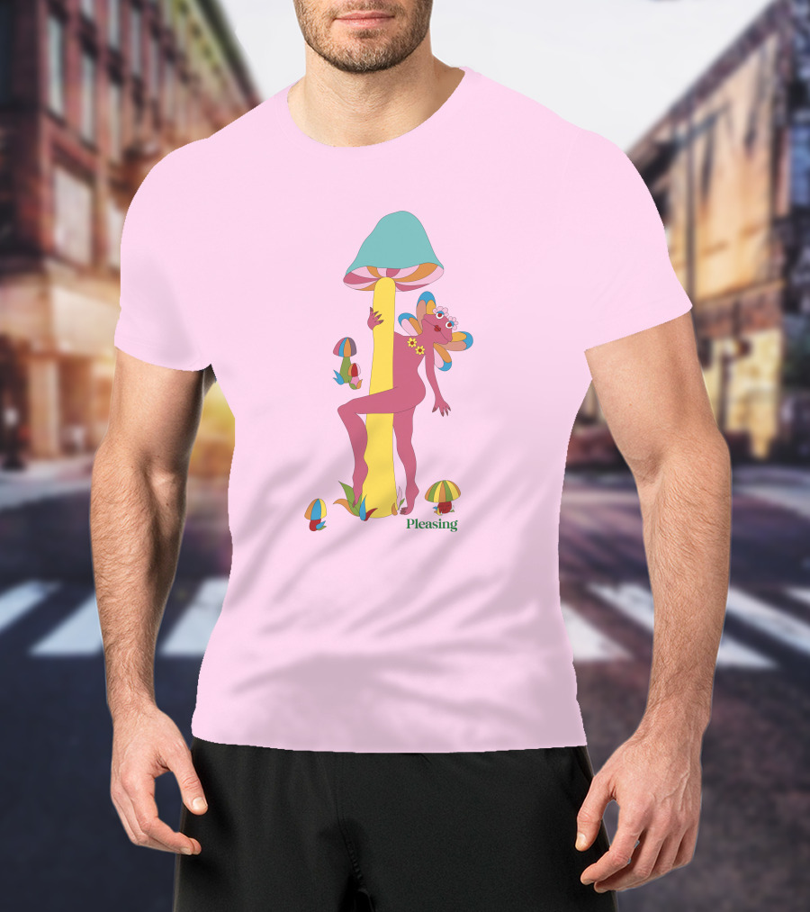 Pleasing Shroom Bloom Fairy With Mushrooms T-Shirt