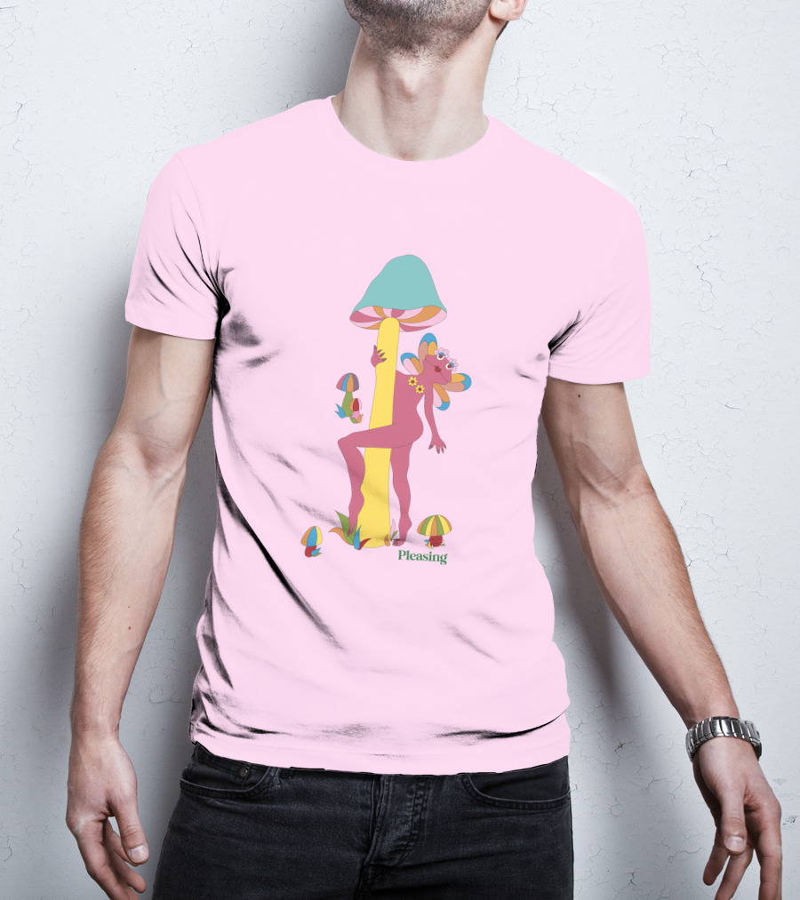 Pleasing Shroom Bloom Fairy With Mushrooms T-Shirt