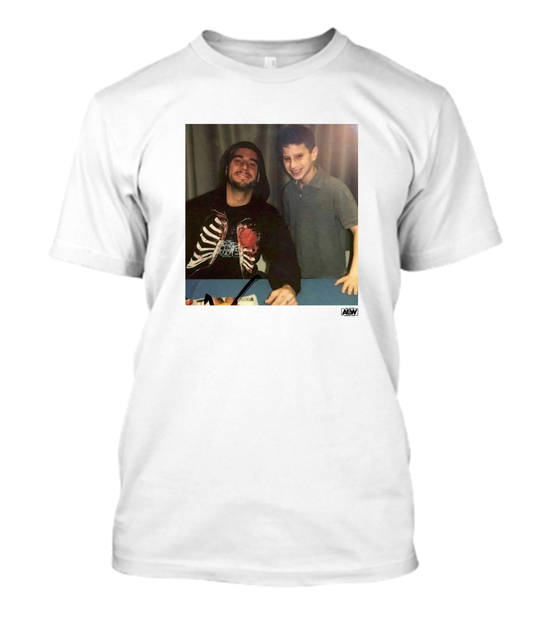 AEW Meet And Greet Event With AEW T-Shirt