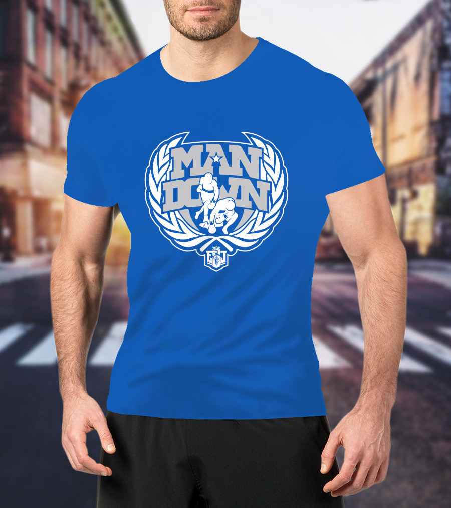 Man Down Team Spence Boxing Laurel Crest T-Shirt