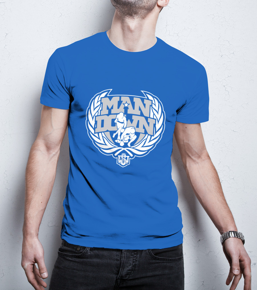 Man Down Team Spence Boxing Laurel Crest T-Shirt