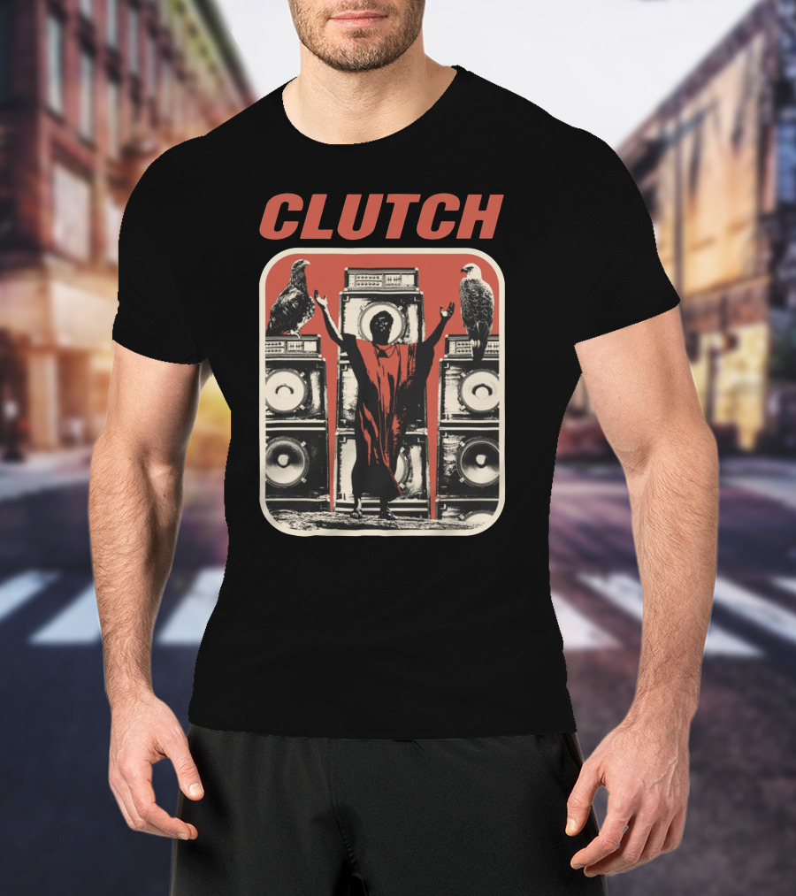 CLUTCH Amplified Avian Icons Scene T-Shirt