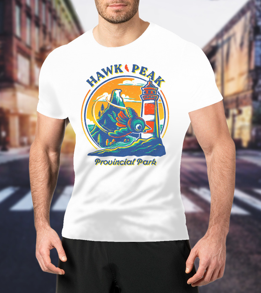 Hawk Peak Provincial Park Fangamer Merch T-Shirt