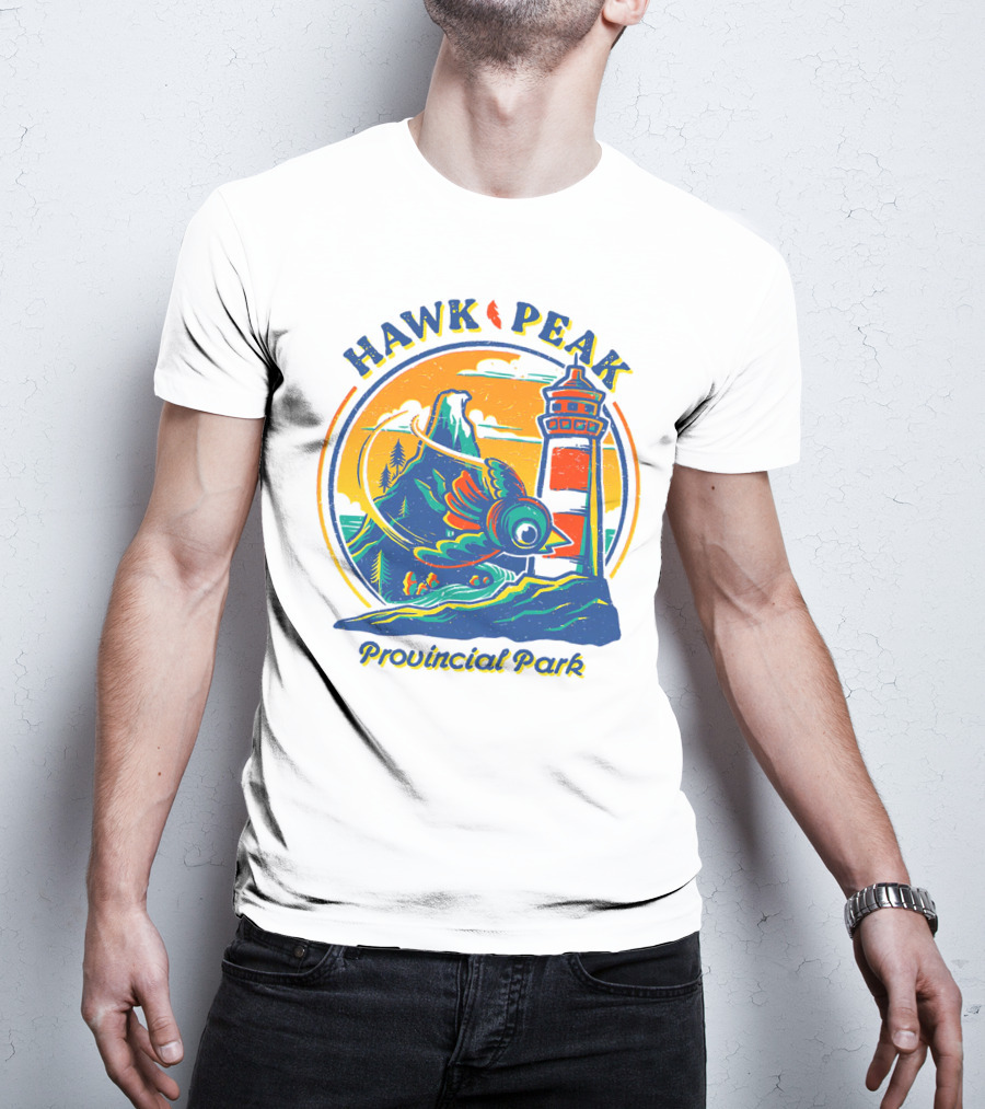 Hawk Peak Provincial Park Fangamer Merch T-Shirt