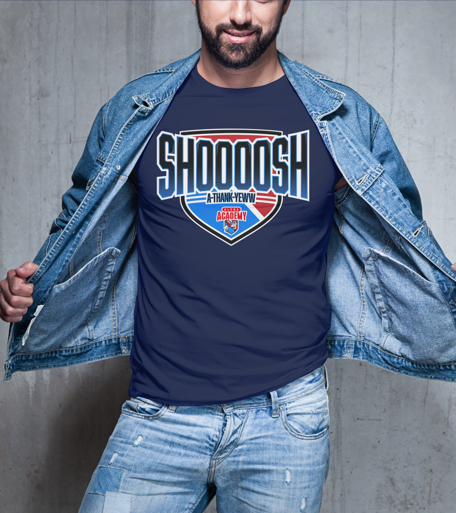 Alpha Academy Shoooosh A Thank Yeww Shield T-Shirt