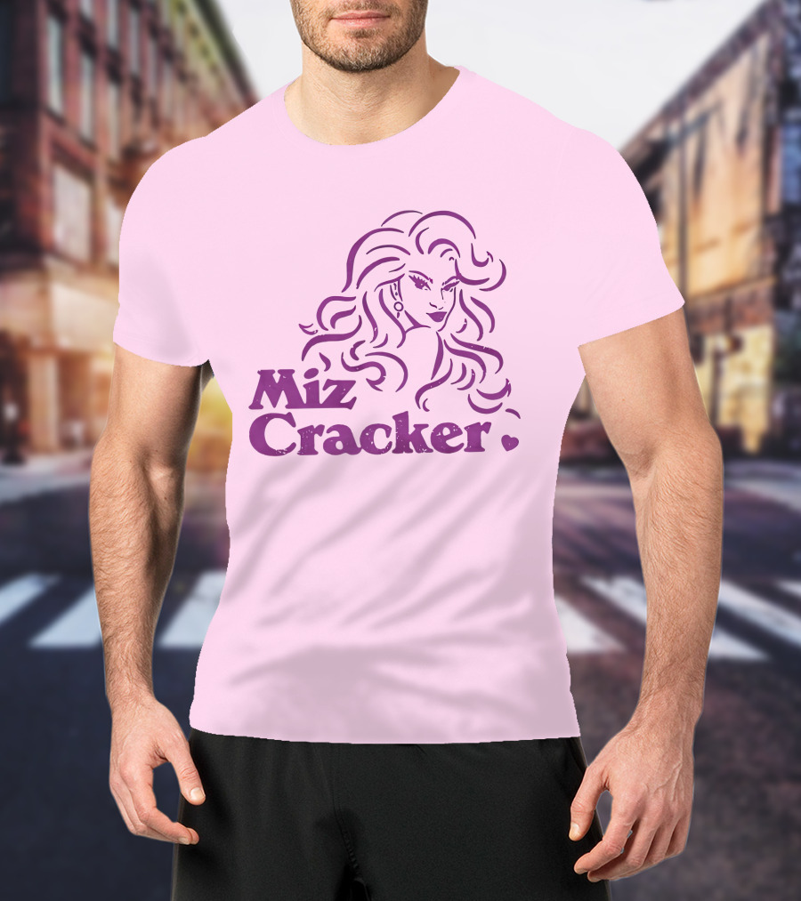 Miz Cracker Drag Queen Graphic Typography T-Shirt