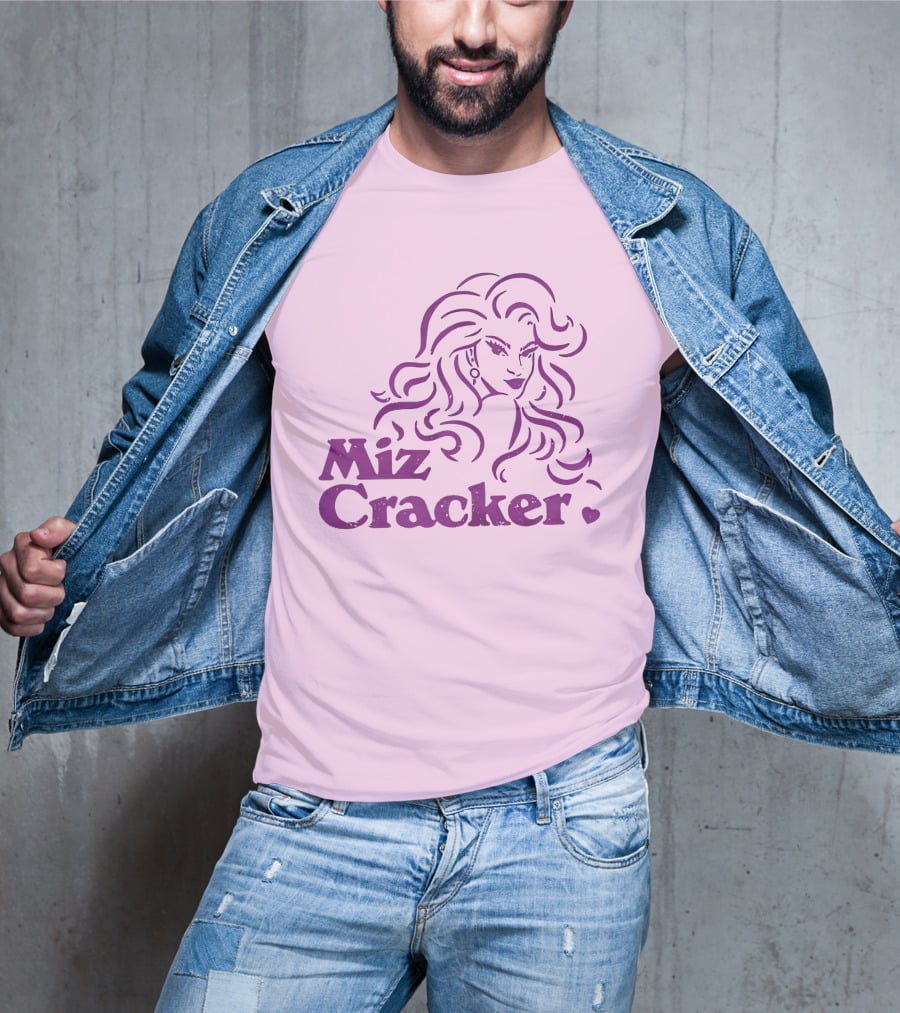 Miz Cracker Drag Queen Graphic Typography T-Shirt