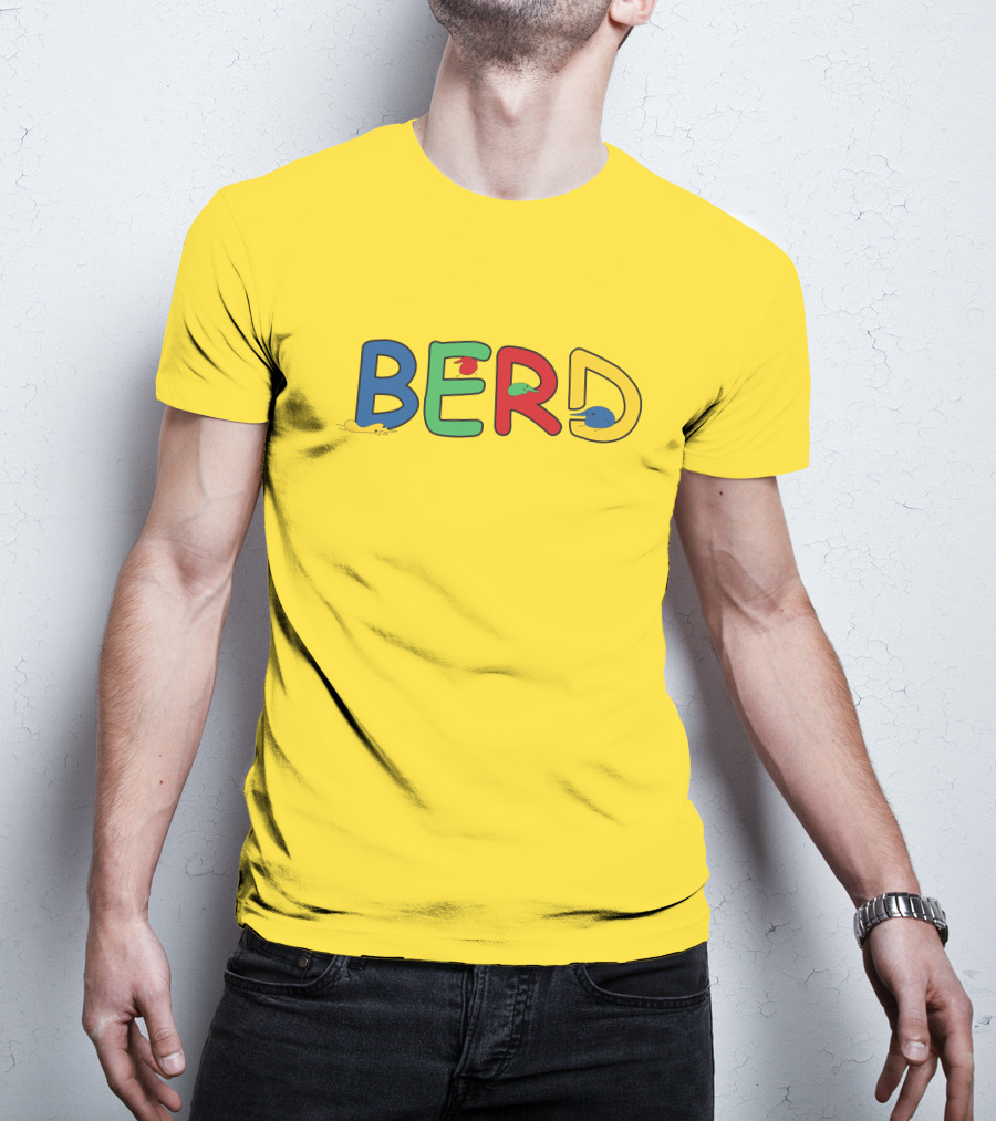 BERD Colorful Text With Mice Accents T-Shirt