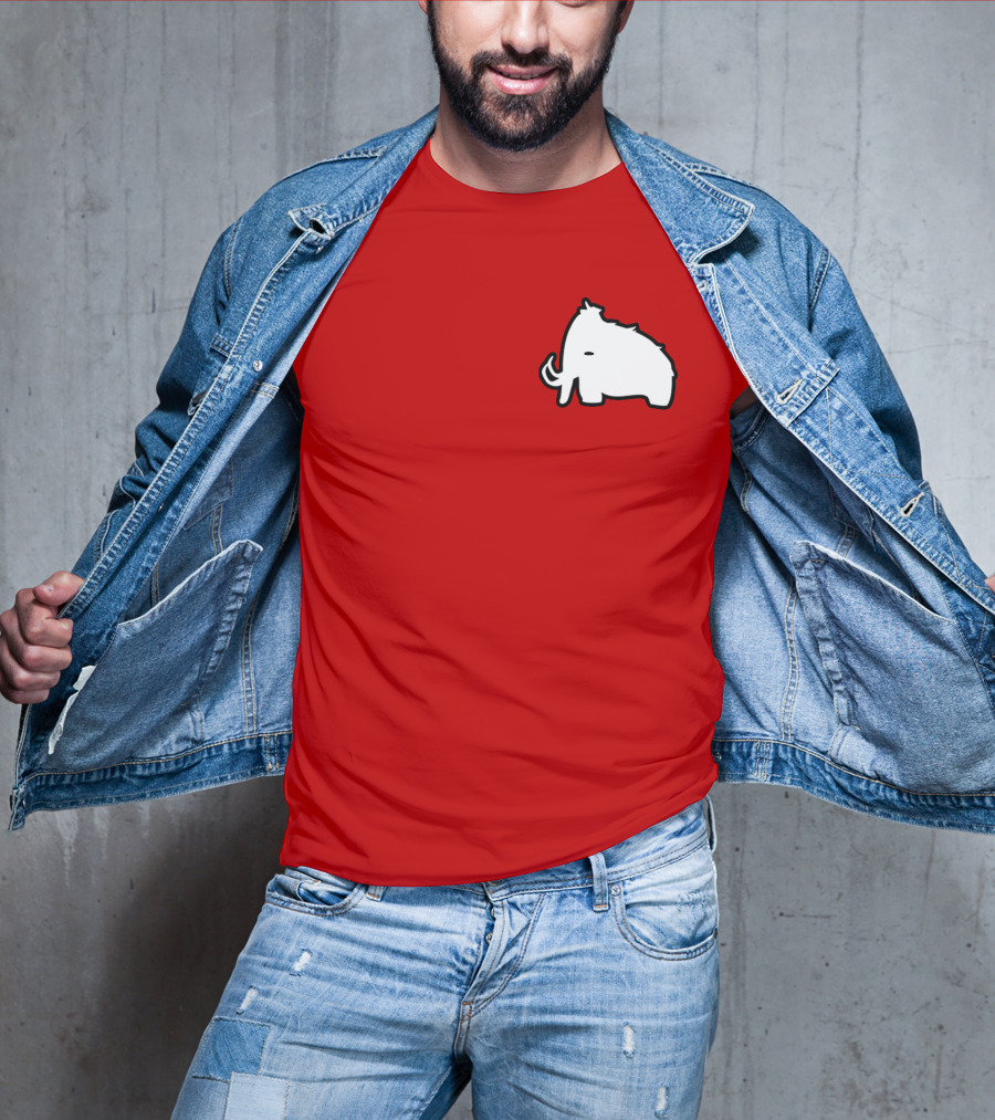 Wooli Official Merch Woolly Mammoth Silhouette T-Shirt
