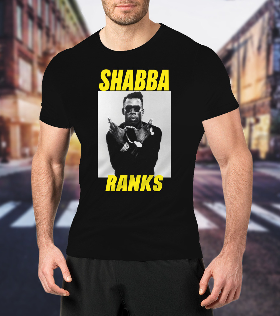 SHABBA RANKS Iconic Crossed Arms Pose T-Shirt