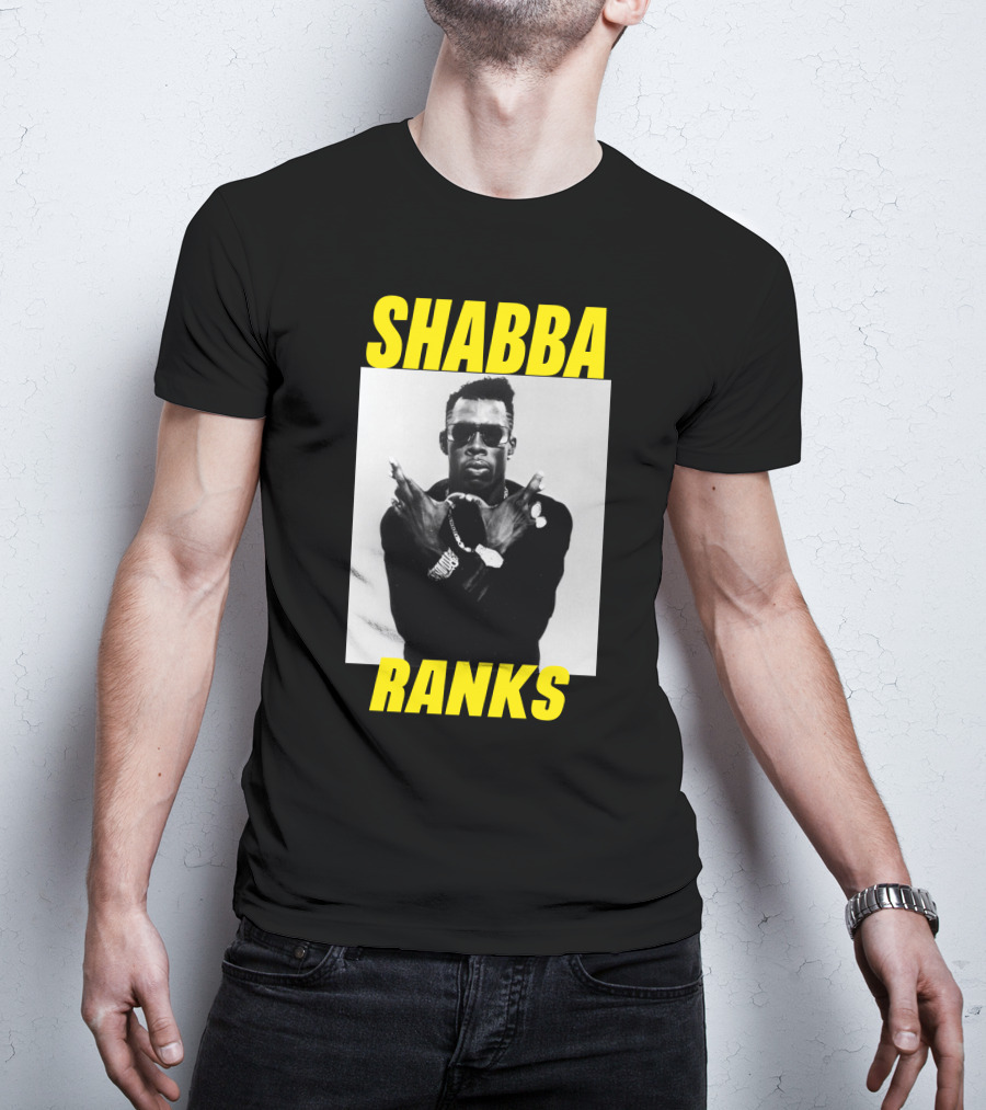 SHABBA RANKS Iconic Crossed Arms Pose T-Shirt