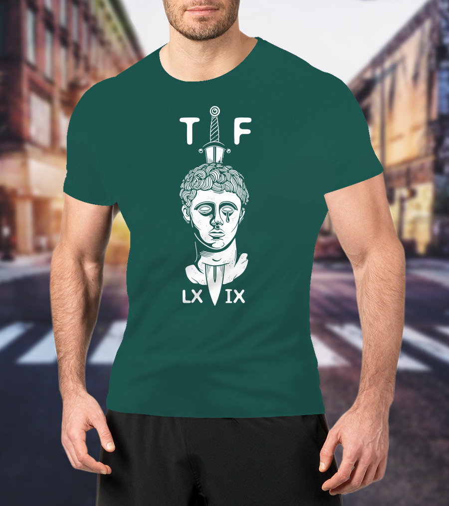 Task Force 69 Roman Statue Sword LX IX T-Shirt