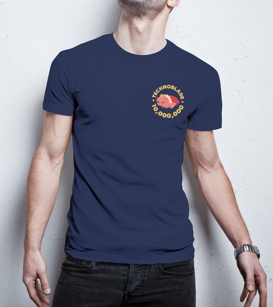 Technoblade 10,000,000 Pig Crown T-Shirt