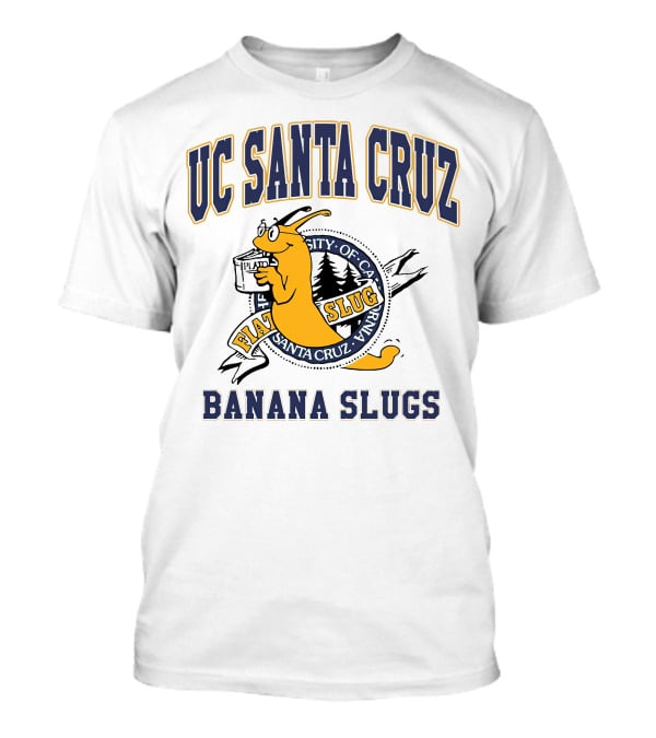UC Santa Cruz Banana Slugs Fiat Slug University Of California Santa Cruz T-Shirt