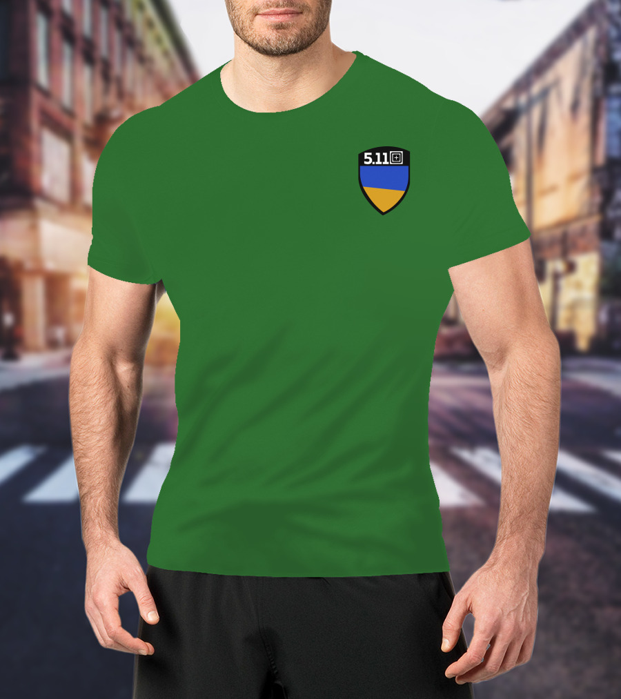 5.11 Tactical Shield Blue Yellow T-Shirt