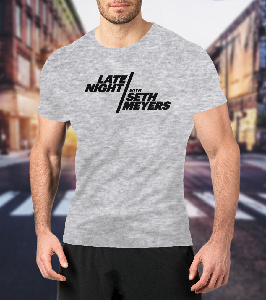 Late Night With Seth Meyers Mark Duplass Interview T-Shirt