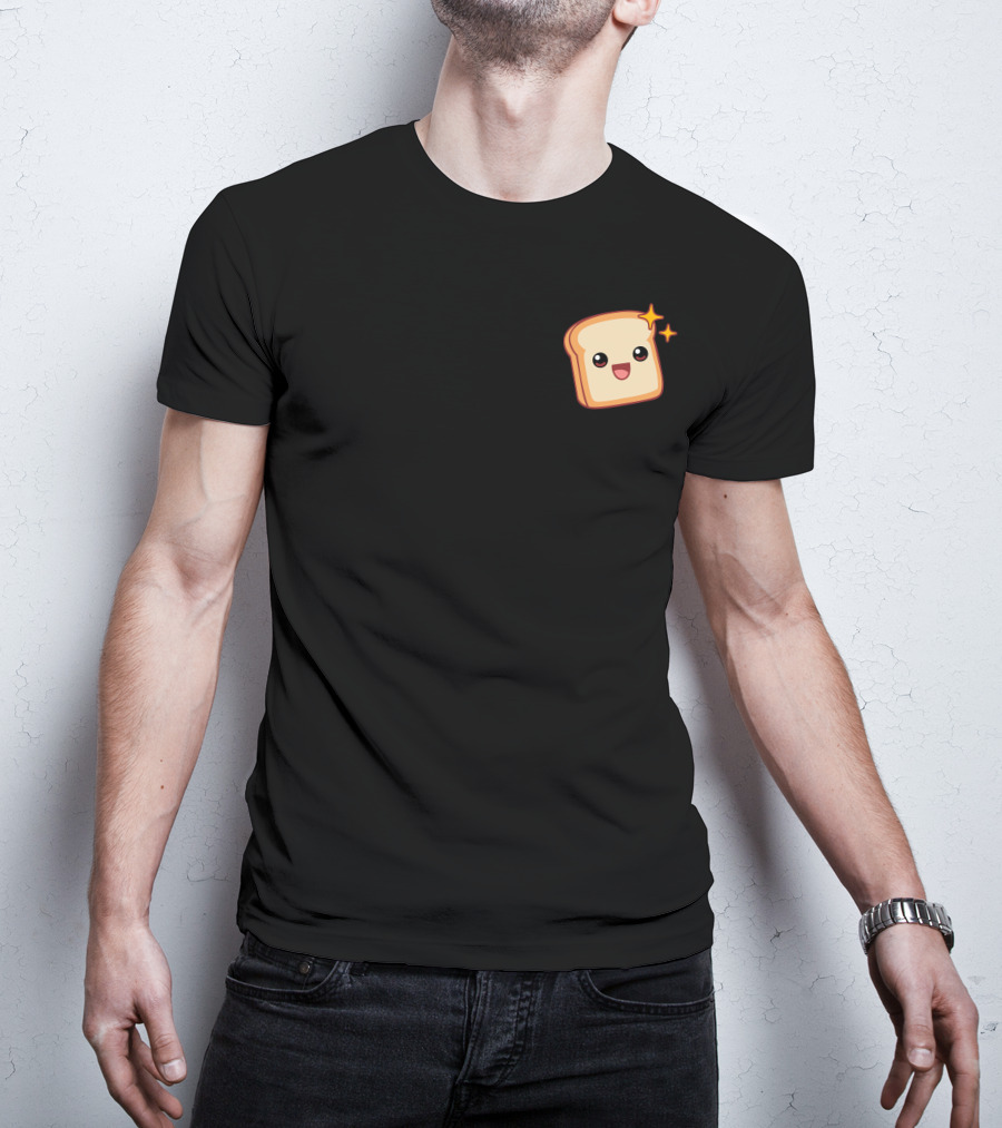 SP33DY X SIDEARMS FRIENDSHIP BREAD LIMITED TIME Toast Emoji T-Shirt