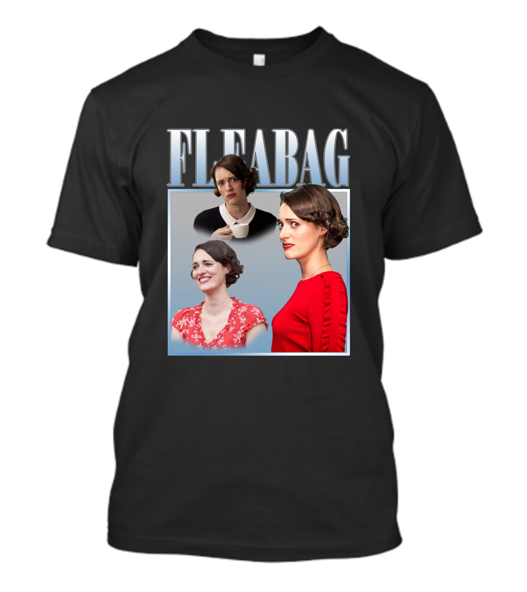 Fleabag Phoebe Waller-Bridge Collage T-Shirt