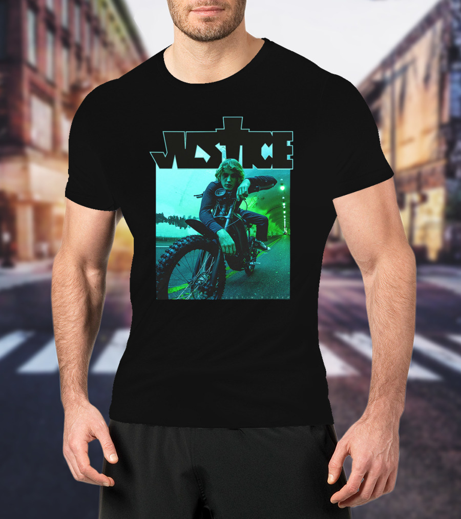 Justice Dirt Bike Photo Merch Justin Bieber T-Shirt