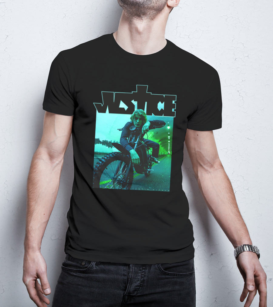 Justice Dirt Bike Photo Merch Justin Bieber T-Shirt