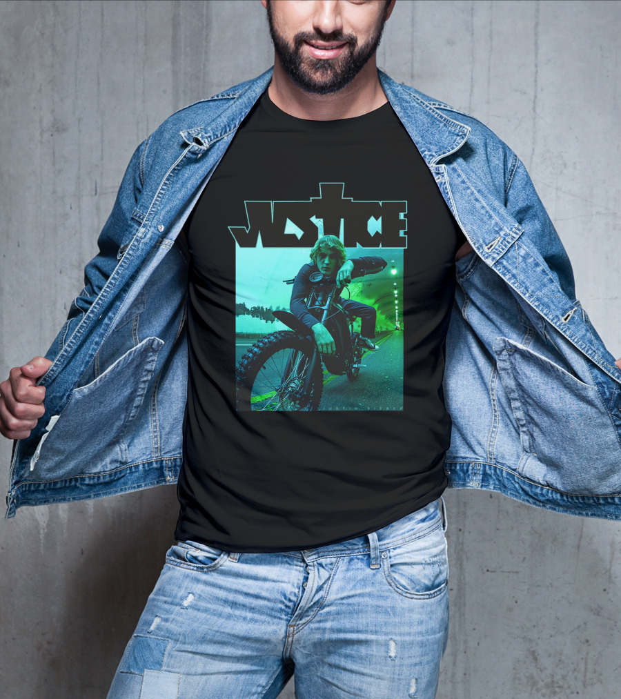 Justice Dirt Bike Photo Merch Justin Bieber T-Shirt