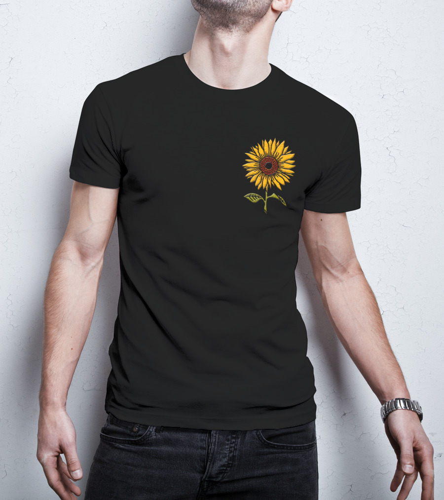 Acacia Strain Sunflower Design Merch T-Shirt
