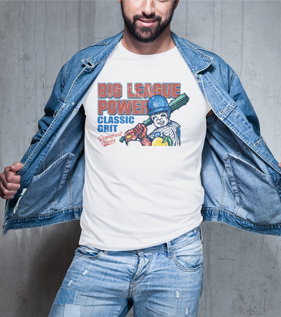Big League Power Classic Grit Grapefruit Flavor T-Shirt