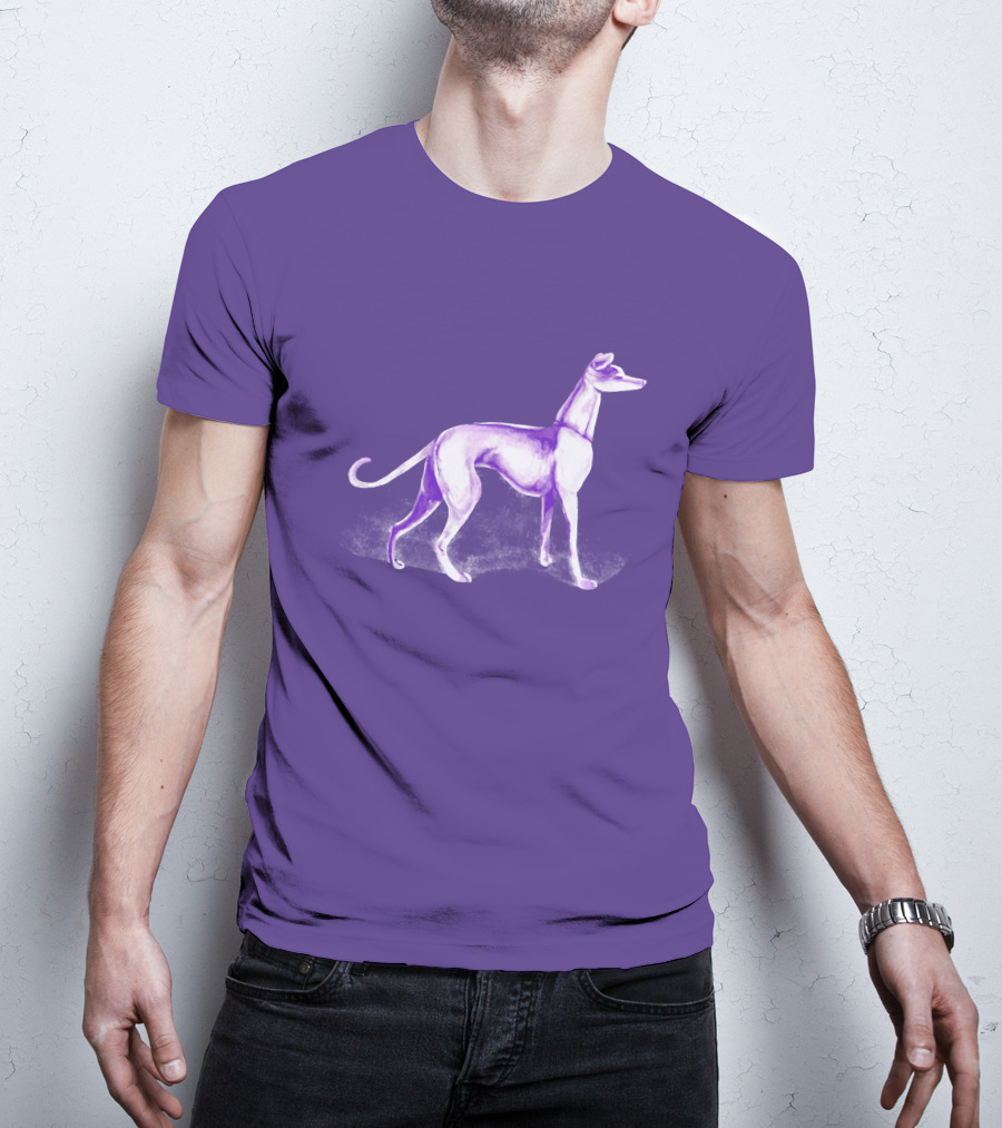 That One Purple Dog Greyhound Merch T-Shirt