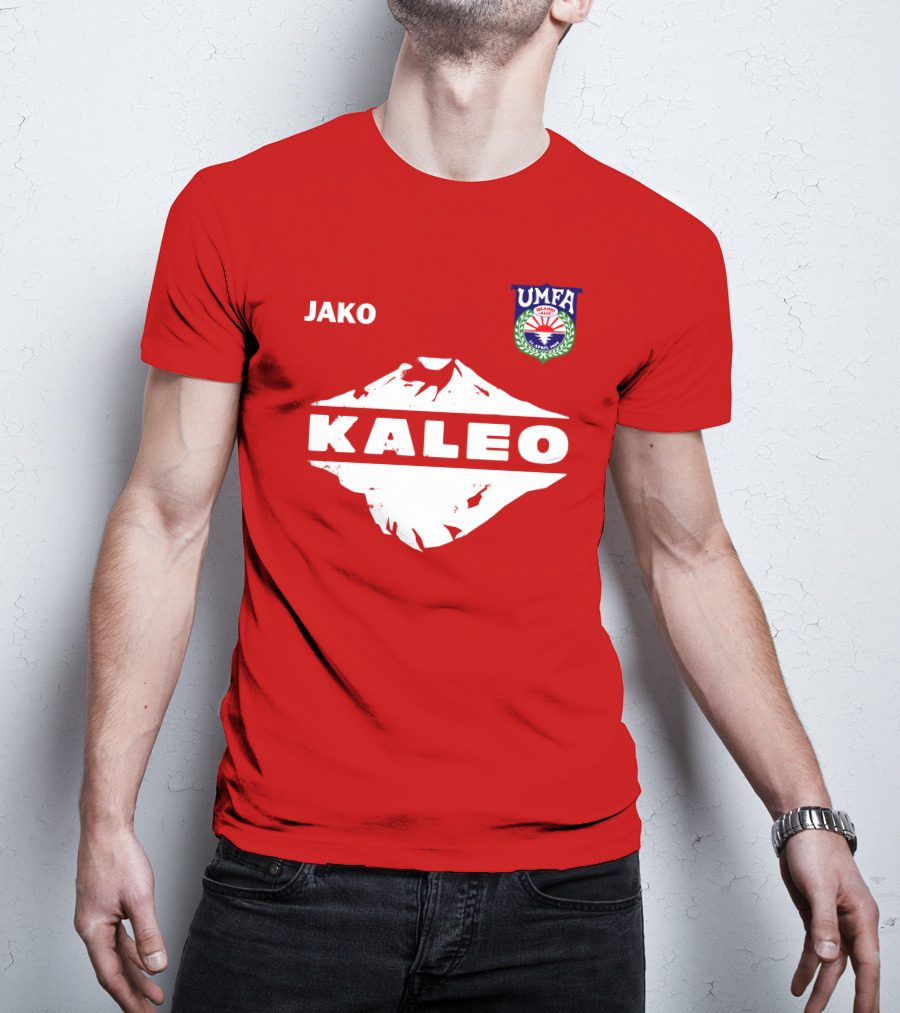 JAKO Kaleo UMFA Crest Red T-Shirt