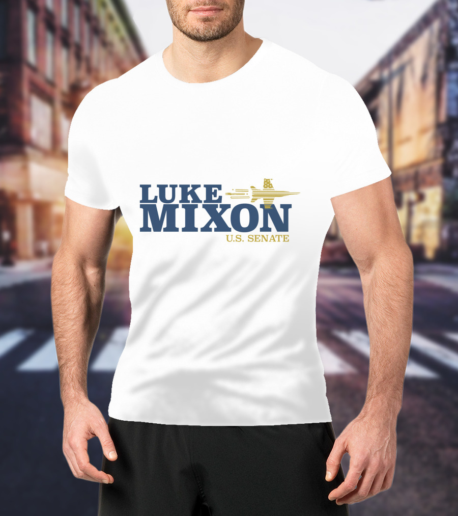Luke Mixon U.S. Senate Campaign Airplane T-Shirt