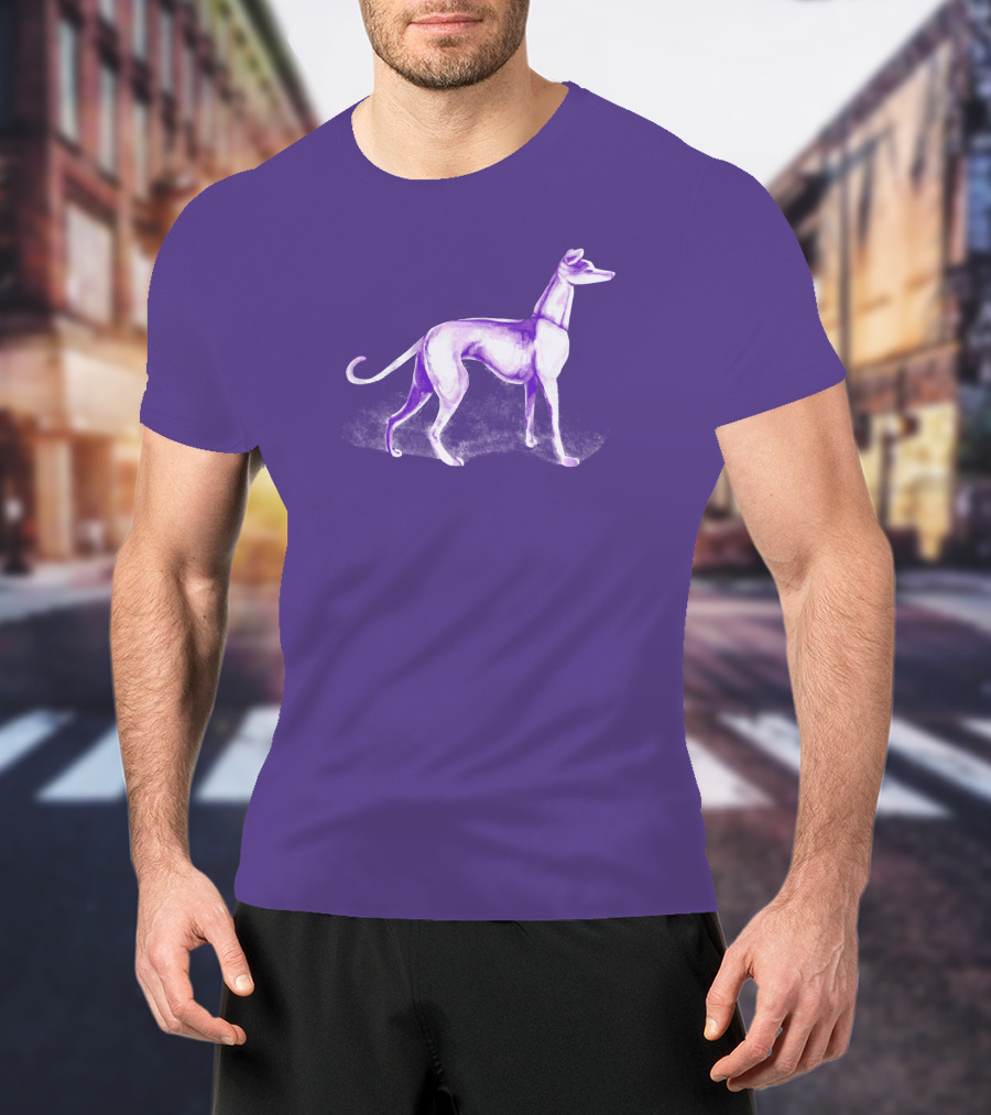 Jared Greyhound Purple T-Shirt