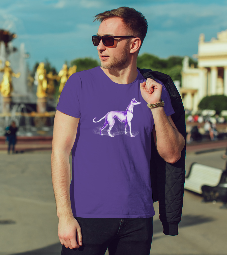 Jared Greyhound Purple T-Shirt