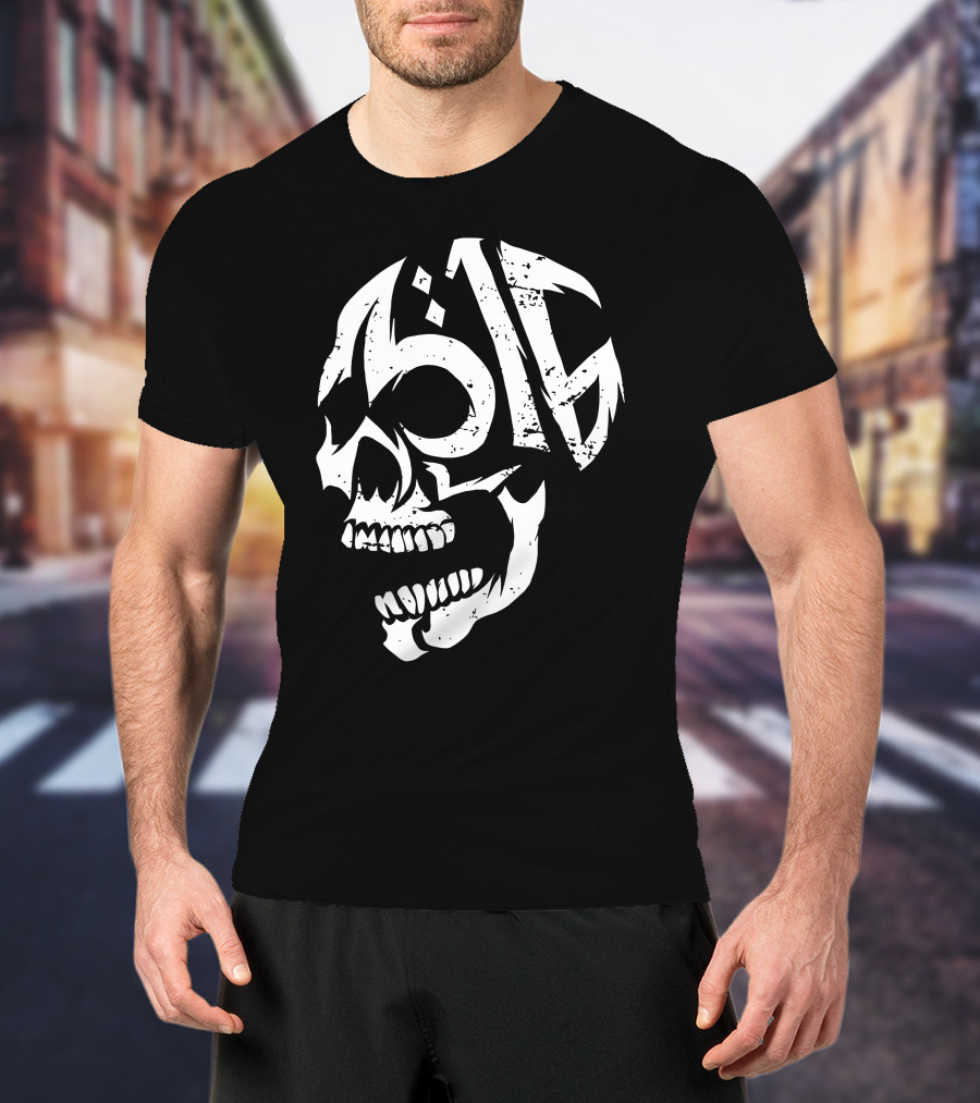 316 Steve Austin Skull Merch T-Shirt