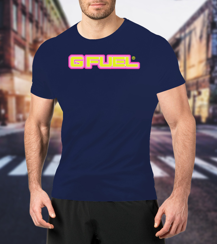 G Fuel Neon Logo Energy Formula T-Shirt