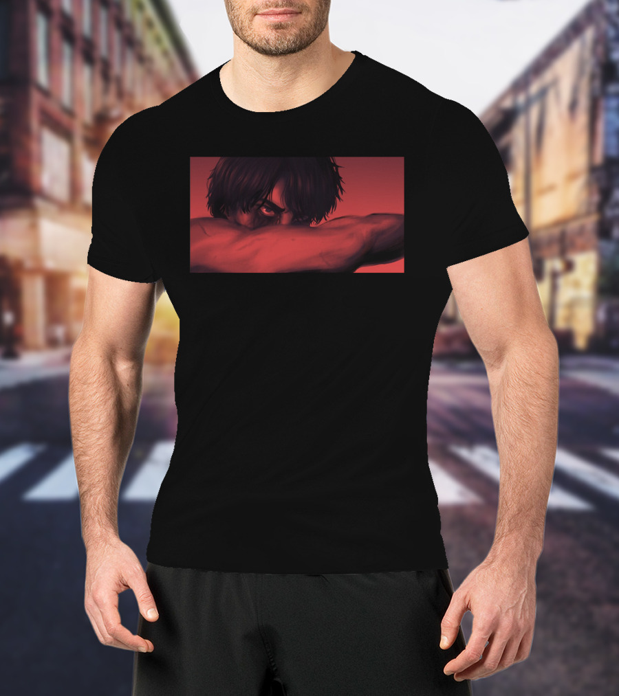 Fallen Vengeance Mysterious Intense Red Glare T-Shirt