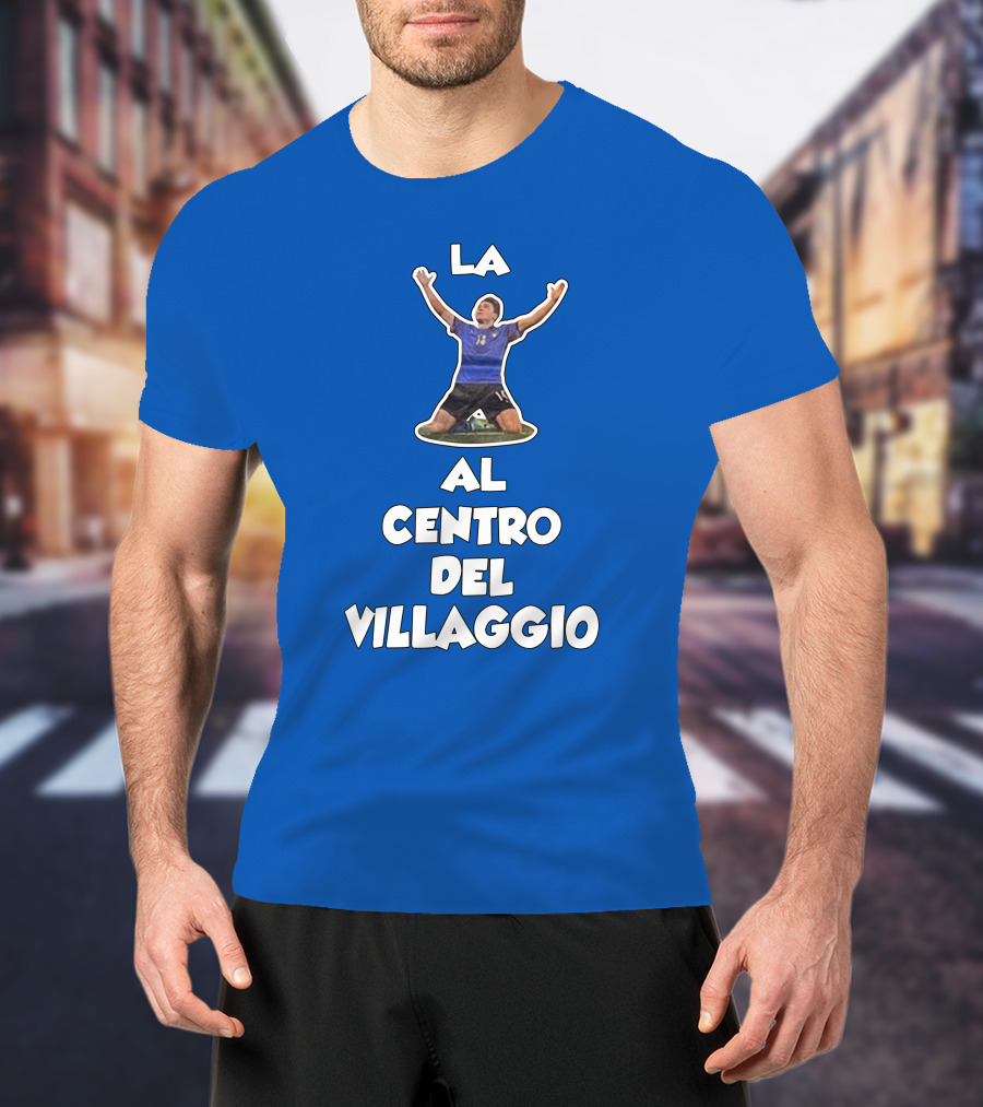La Al Centro Del Villaggio Skysport Iconic Soccer T-Shirt