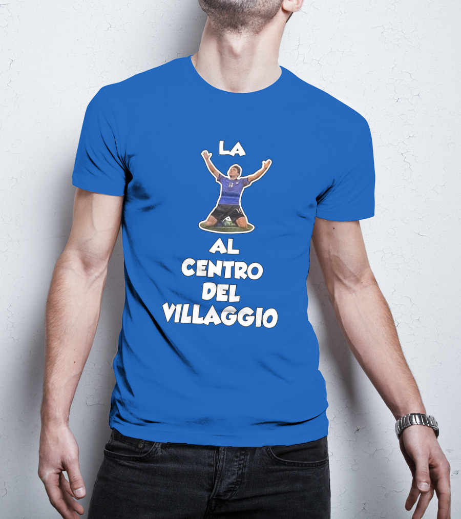 La Al Centro Del Villaggio Skysport Iconic Soccer T-Shirt