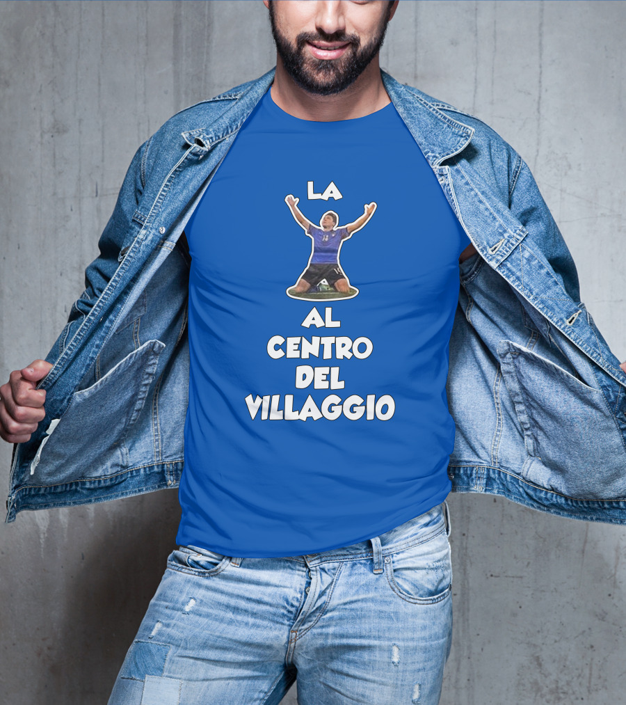 La Al Centro Del Villaggio Skysport Iconic Soccer T-Shirt