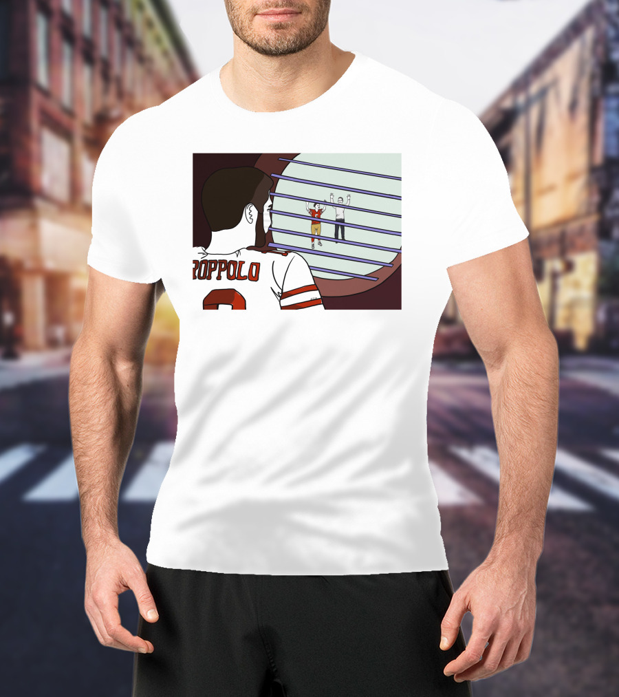 Jimmy Garoppolo Drawing Series Day 51 Every Day Until Traded T-Shirt