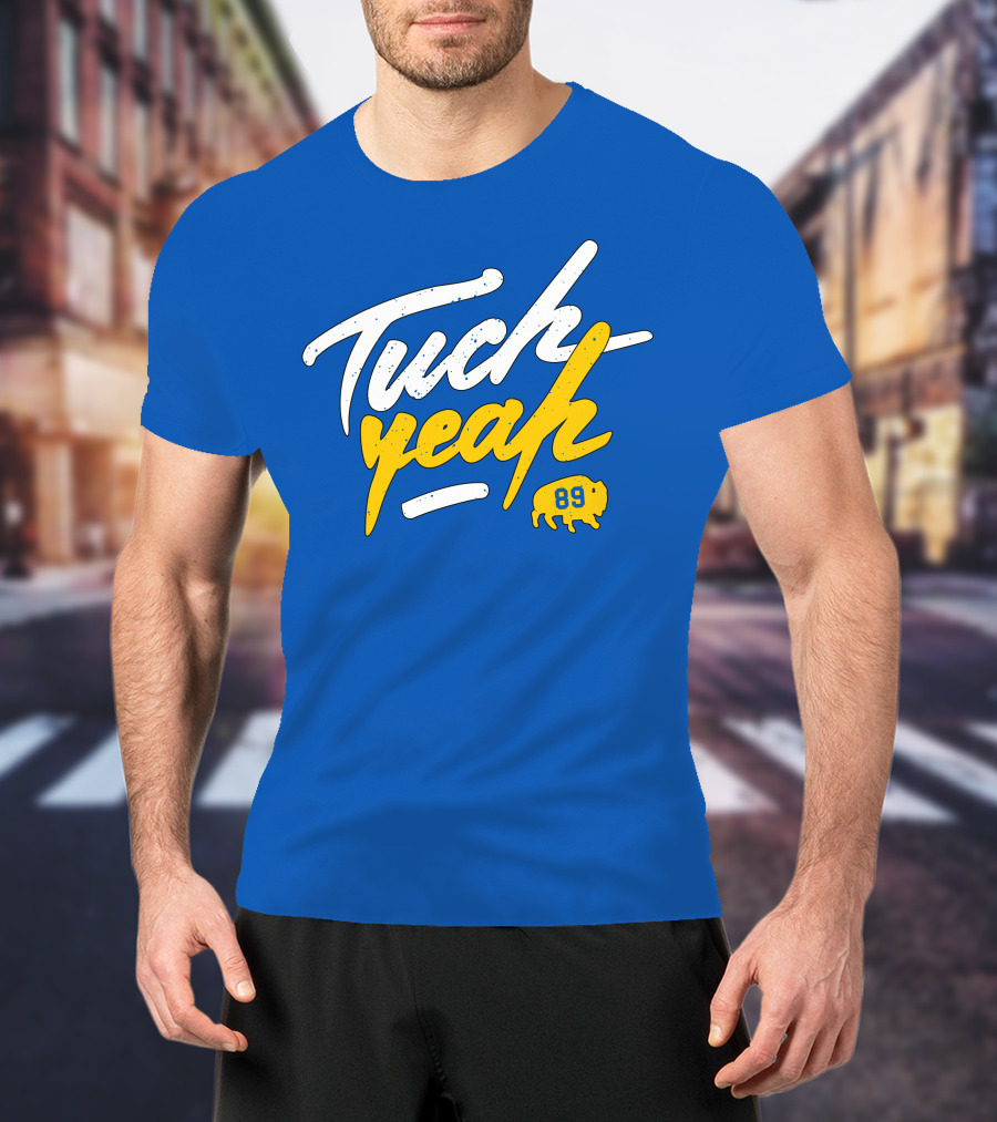 Tuch Yeah 89 Buffalo Blue And Gold T-Shirt
