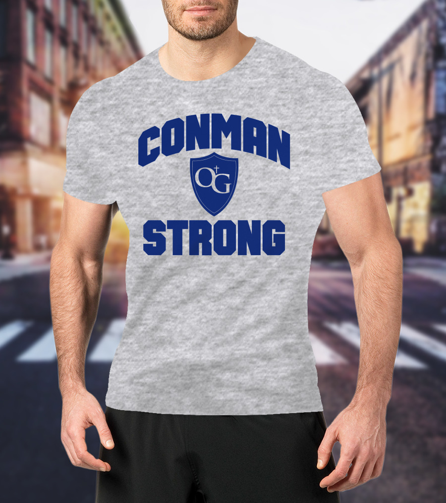 CONMAN OG STRONG Shield Emblem T-Shirt