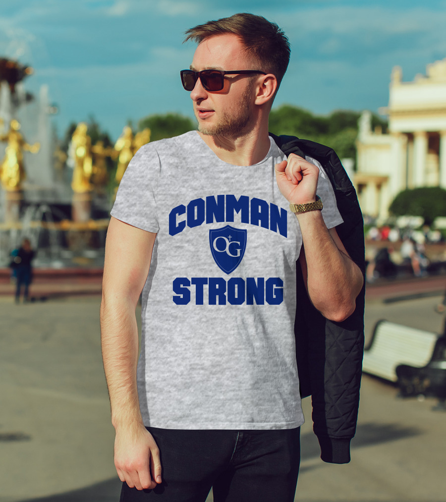 CONMAN OG STRONG Shield Emblem T-Shirt