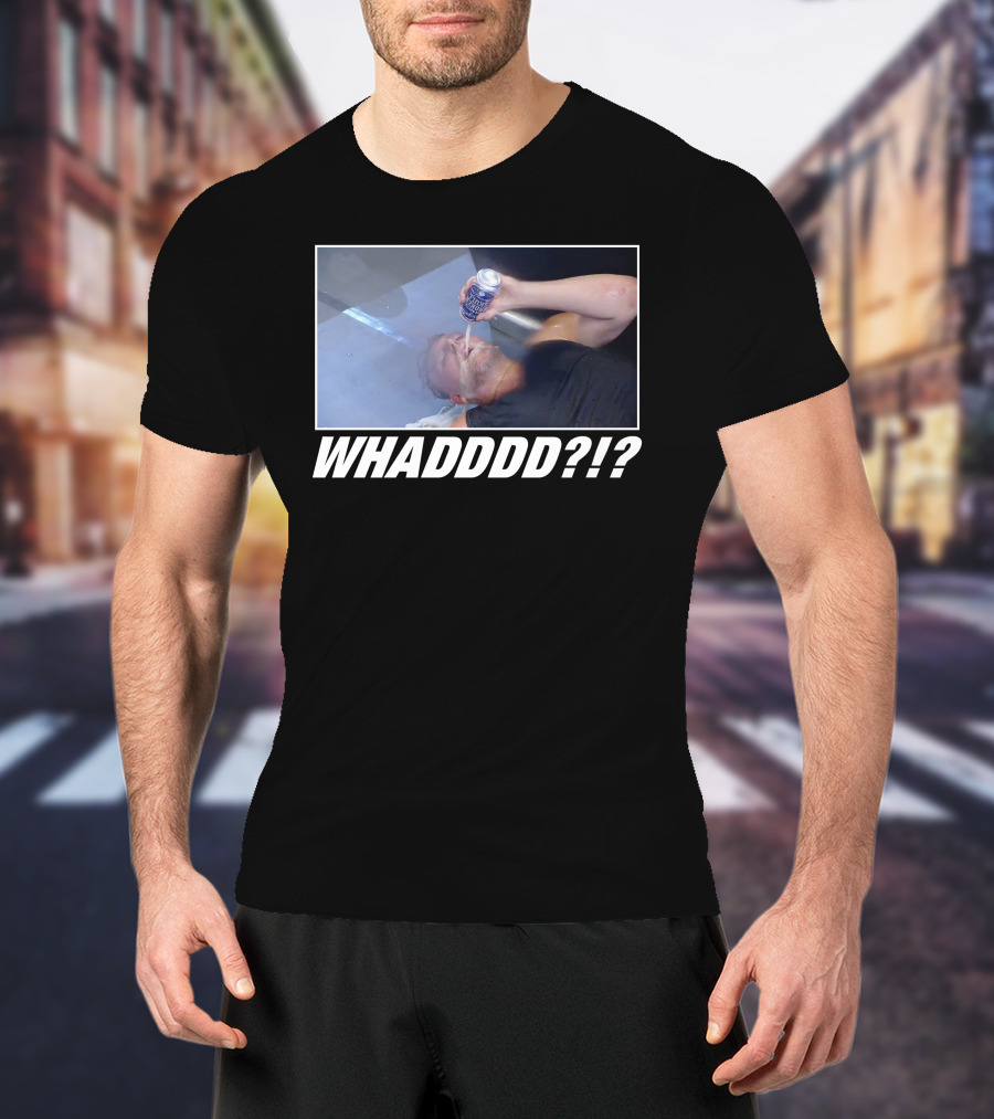 WHADDDD?? Cream Spray Moment T-Shirt