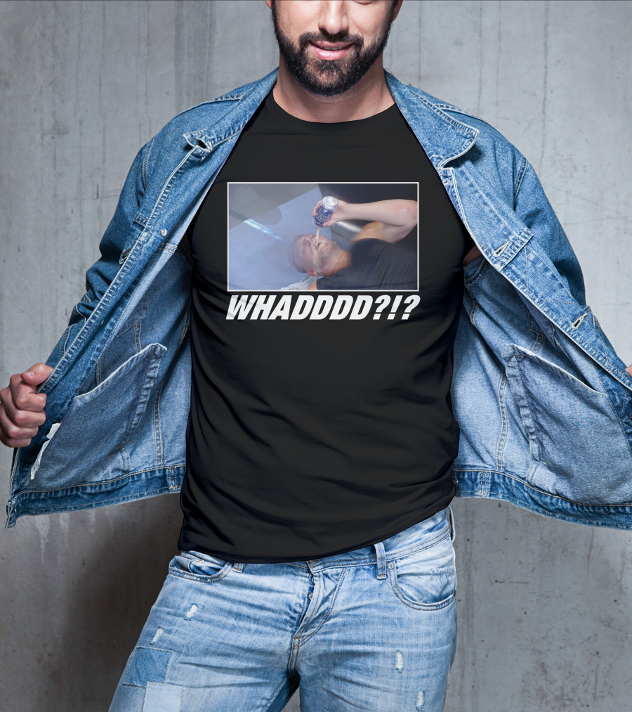 WHADDDD?? Cream Spray Moment T-Shirt