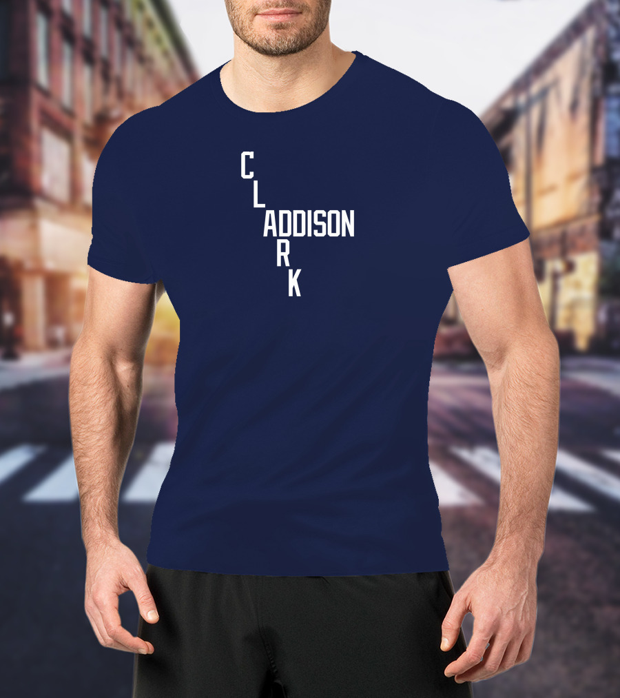 Clark Addison Chicago Baseball Cubs T-Shirt