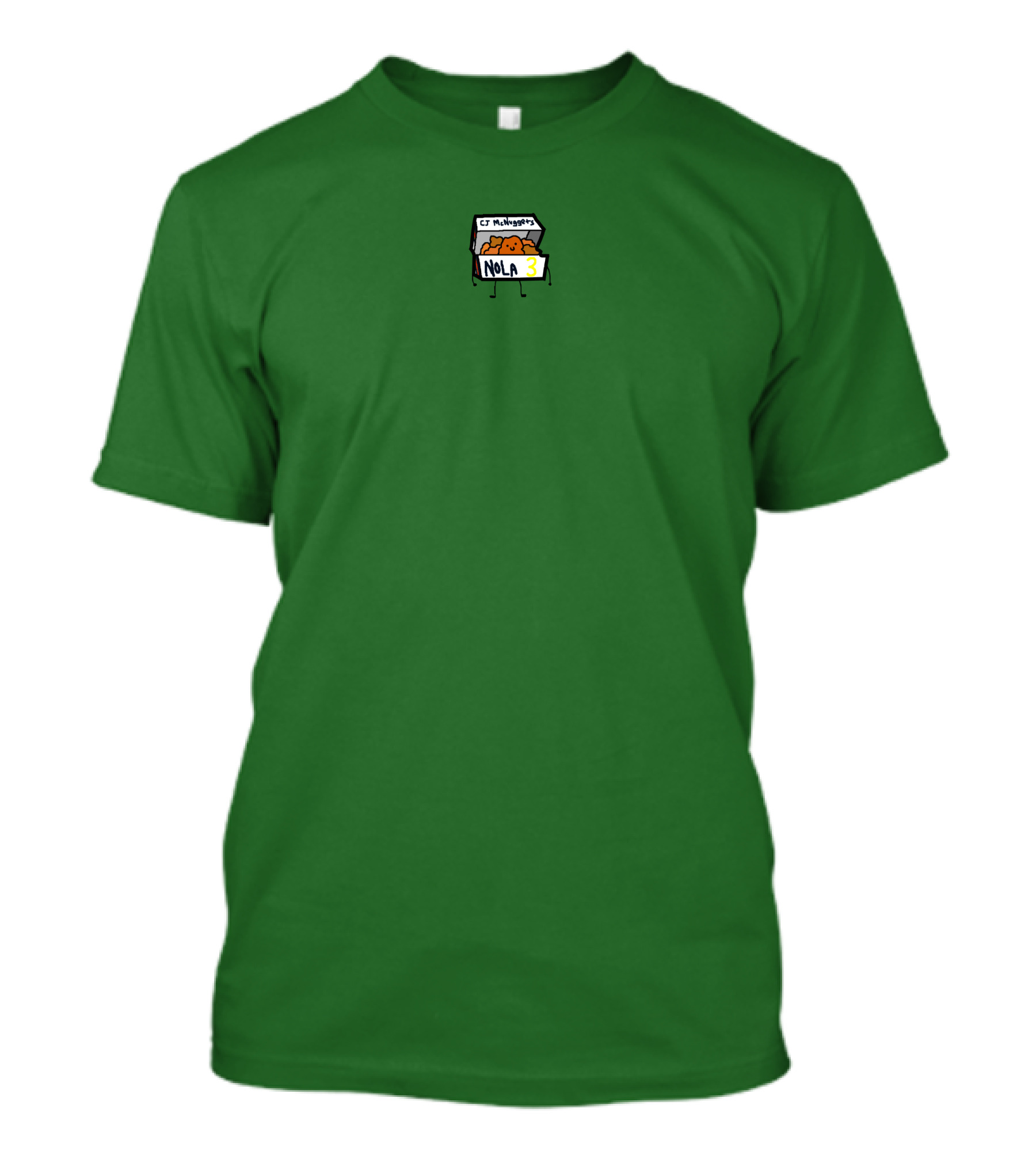CJ McNuggets NOLA 3 Box T-Shirt