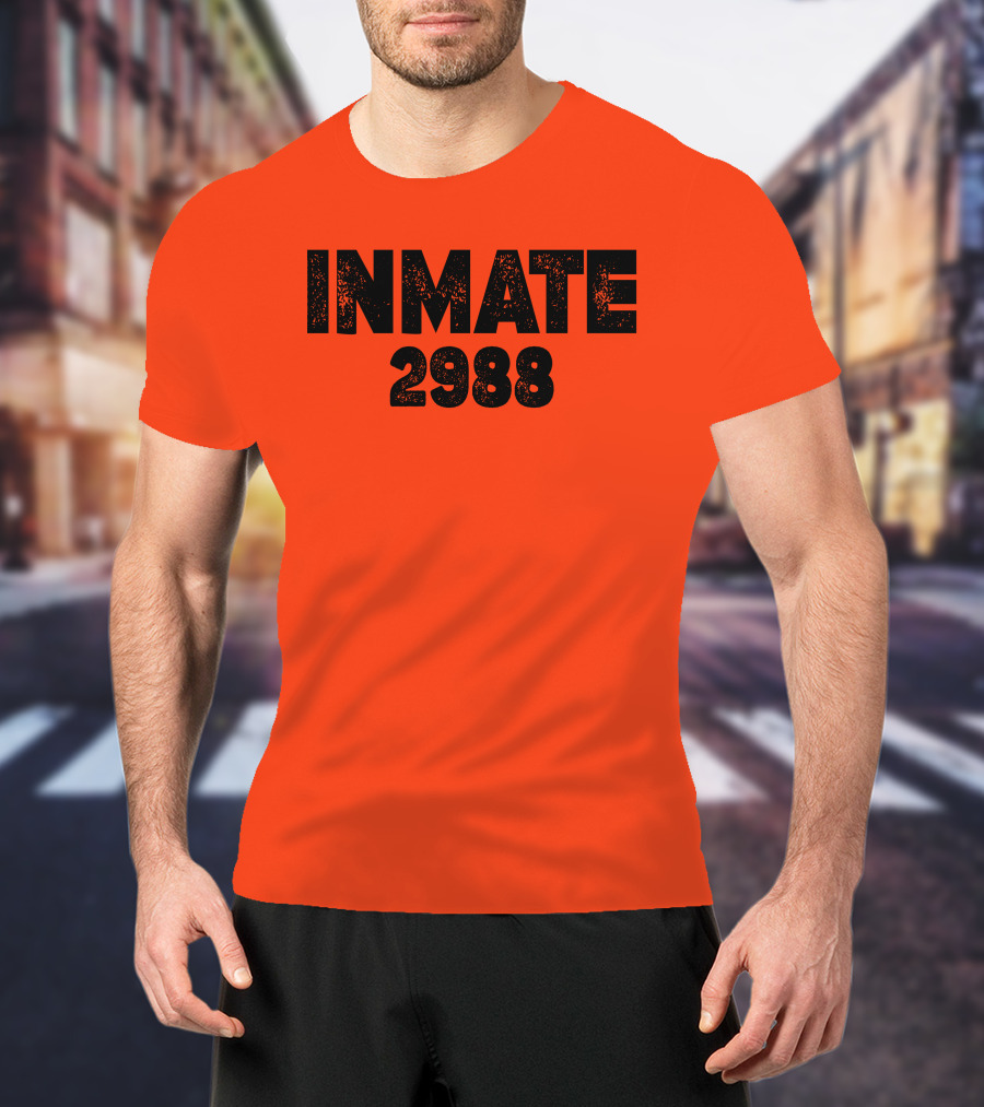 Inmate 2988 Boogie2988 Prison Number T-Shirt