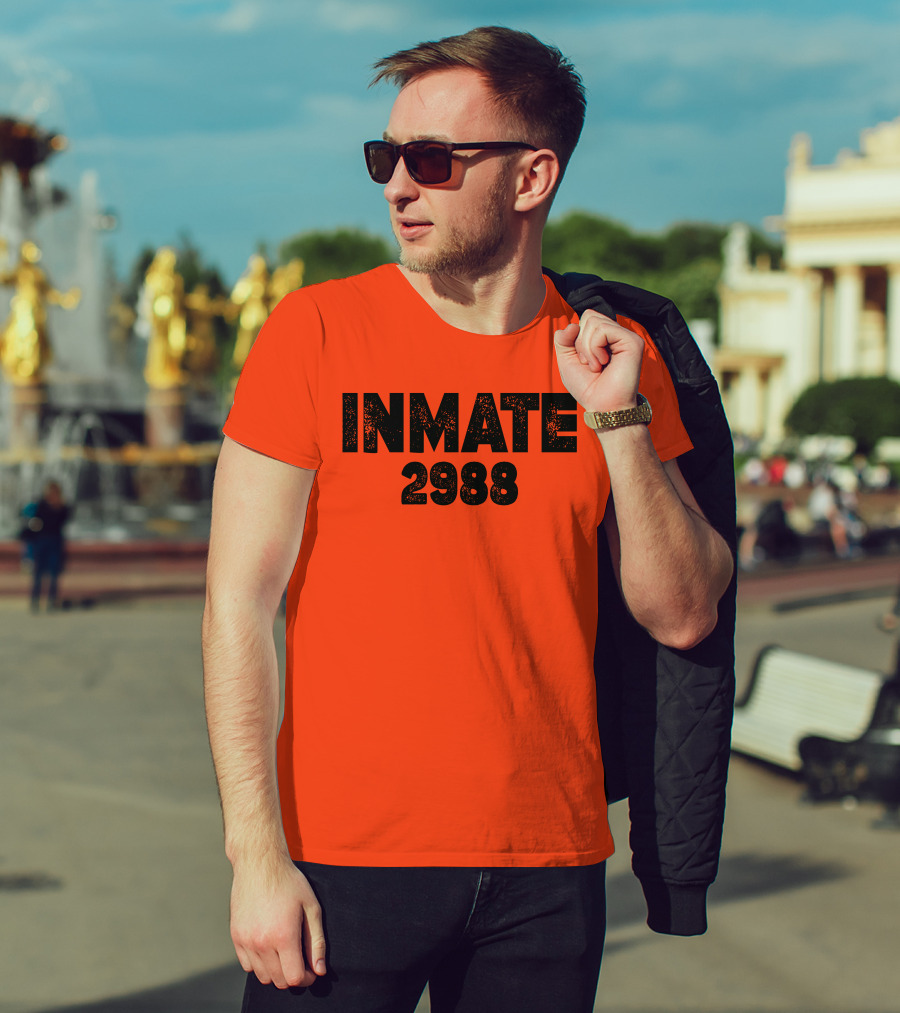Inmate 2988 Boogie2988 Prison Number T-Shirt
