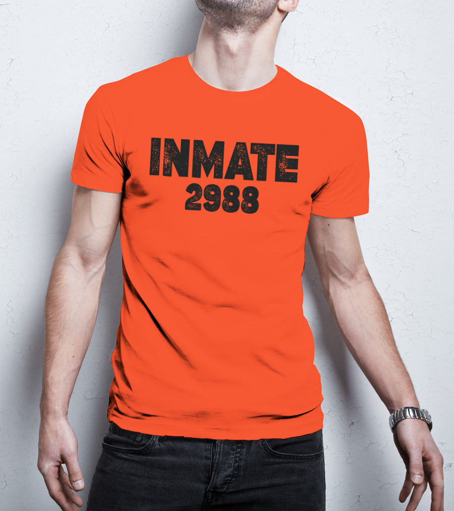 Inmate 2988 Boogie2988 Prison Number T-Shirt