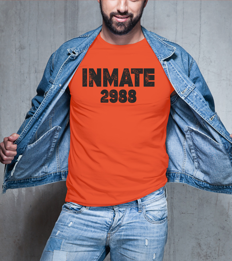 Inmate 2988 Boogie2988 Prison Number T-Shirt